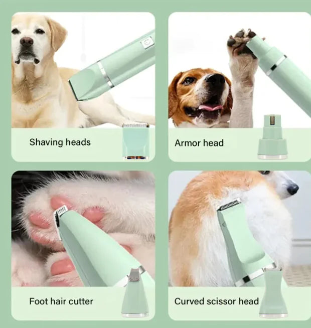 WhisperGlide Cordless Pet Grooming Kit