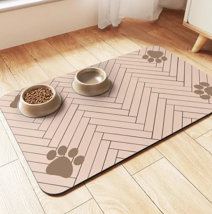 SplashGuard Non-Slip Pet Feeding Mat