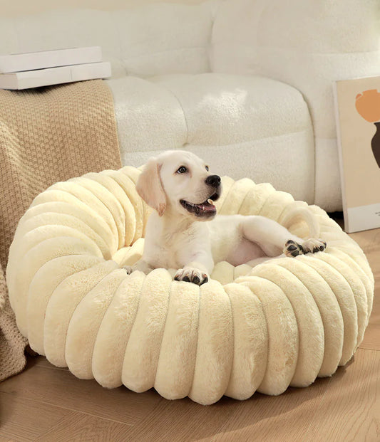 Soft Round Kitty & Puppy Nest