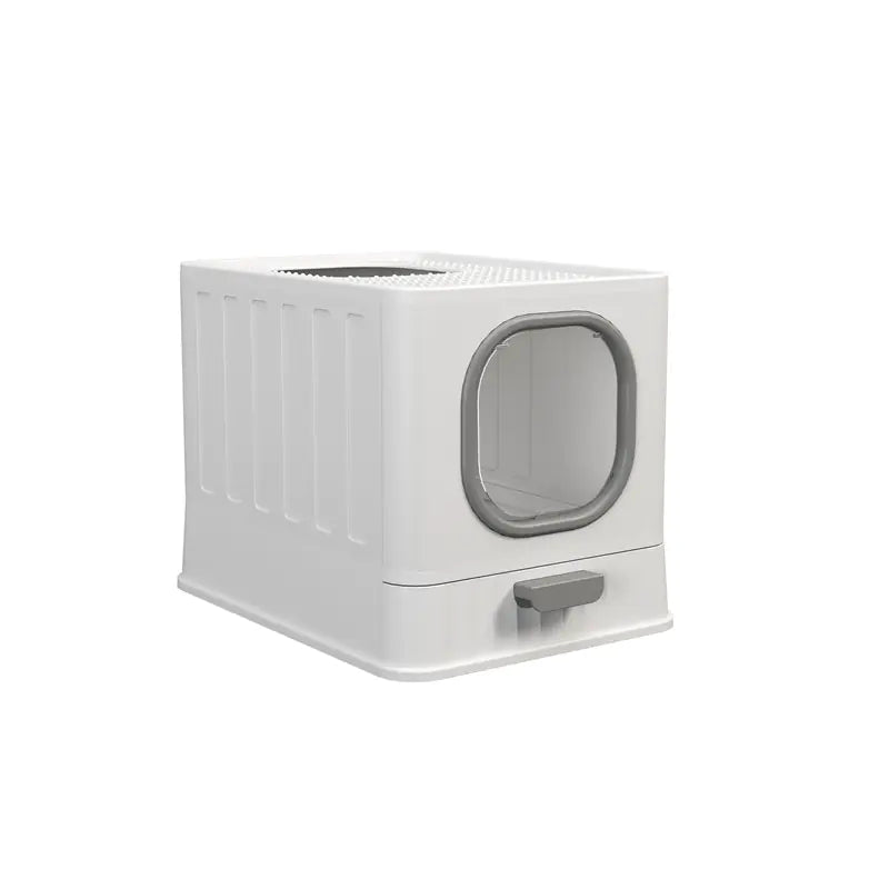 Folding Enclosed Cat Litter Box