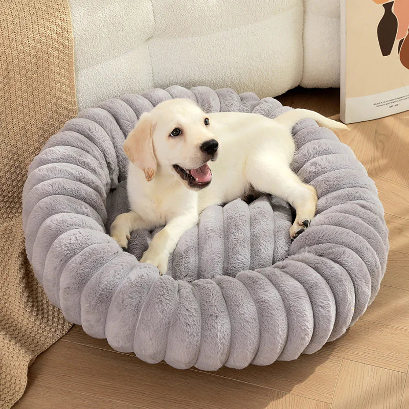 Soft Round Kitty & Puppy Nest