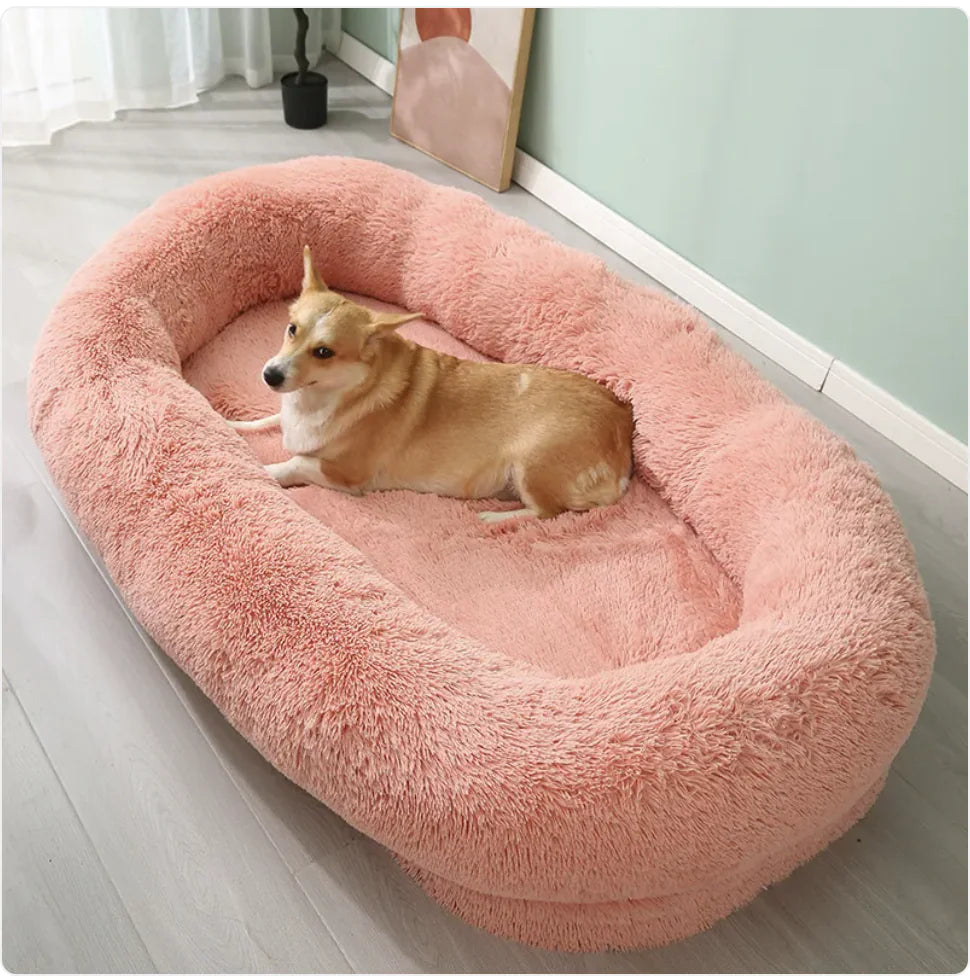 Cozy Winter Nest Pet Bed