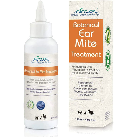 PetPure Ear Mite Solution for Dogs & Cats