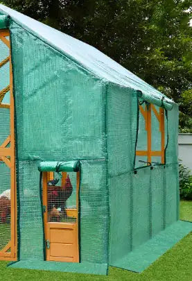 Deluxe Outdoor Chicken Haven