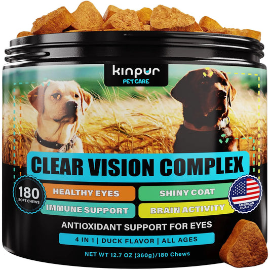 VisionPlus Duck-Flavored Eye Chews for Dogs