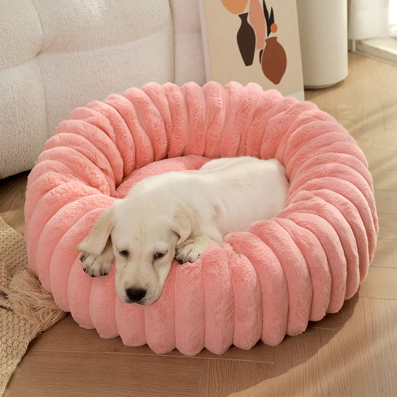 Soft Round Kitty & Puppy Nest
