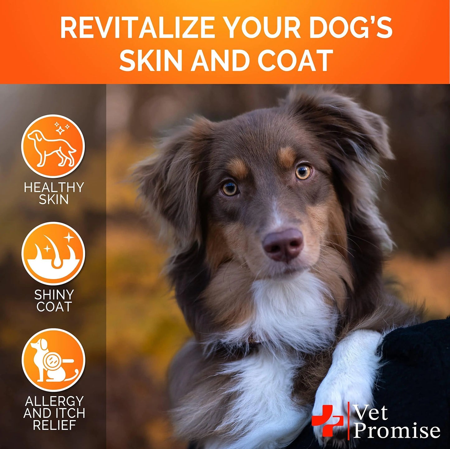 Shiny Coat and Allergy relief Omega 3 Dog Chews