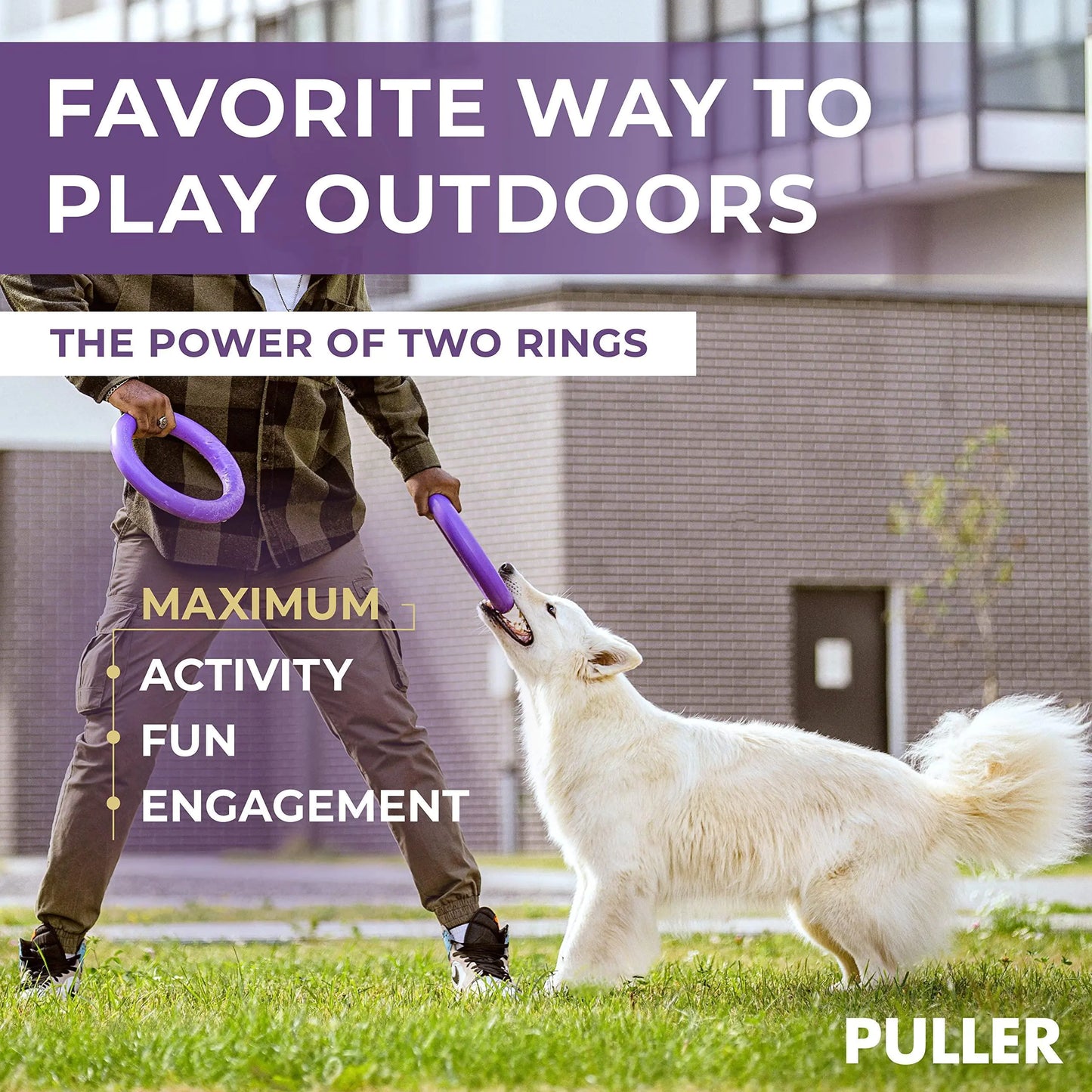 FetchPro Dog Rings for Active Play